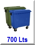 contentor lixo 700 litros