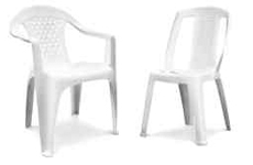 Cadeiras de Plástico Menu Principal