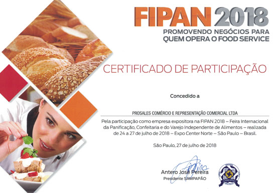 Fispan 2018 Certificado - Proplast